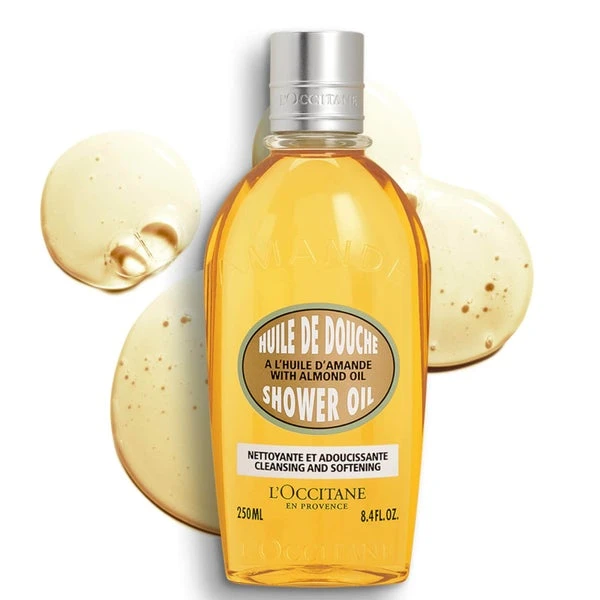 L'Occitane Almond Shower Oil 250ml 2 L'Occitane Almond Shower Oil 250ml - Image 2