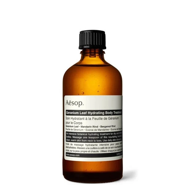 Aesop Geranium Leaf Hydrating Body Treatment 100ml 1 Aesop Geranium Leaf Hydrating Body Treatment 100ml