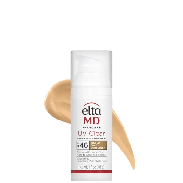 EltaMD UV Clear Tinted Broad-Spectrum SPF46 1 EltaMD UV Clear Tinted Broad-Spectrum SPF46