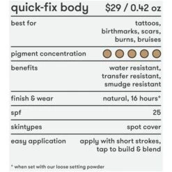 Dermablend Quick Fix Body Full Coverage Foundation Stick -Cheap Dewloria Store 11418521 4364635123920157