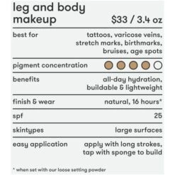 Dermablend Leg And Body Makeup SPF 25 -Cheap Dewloria Store 11418632 2024635127819851