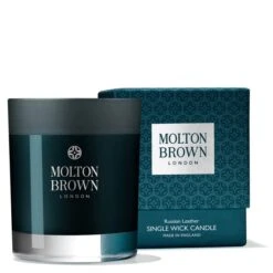 Molton Brown Russian Leather Single Wick Candle 180g -Cheap Dewloria Store 11538187 9814619589723114