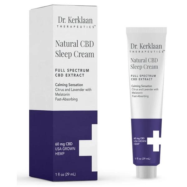 Dr Kerklaan Natural CBD Sleep Cream 1 Oz 1 Dr Kerklaan Natural CBD Sleep Cream 1 Oz