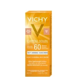Vichy Capital Soleil Tinted Mineral Sunscreen For Face SPF60 -Cheap Dewloria Store 12435673 1224871321869962