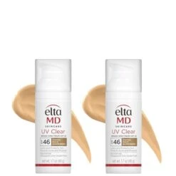 EltaMD Exclusive UV Clear Tinted SPF 46 Broad-Spectrum Duo