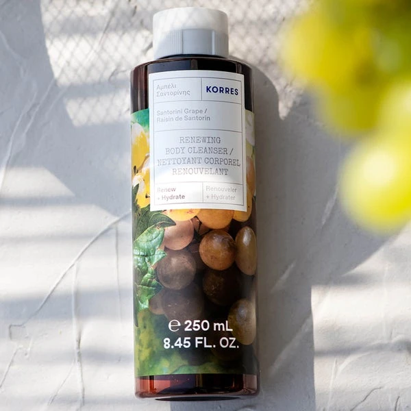 KORRES Santorini Grape Renewing Body Cleanser 250ml 3 KORRES Santorini Grape Renewing Body Cleanser 250ml - Image 3