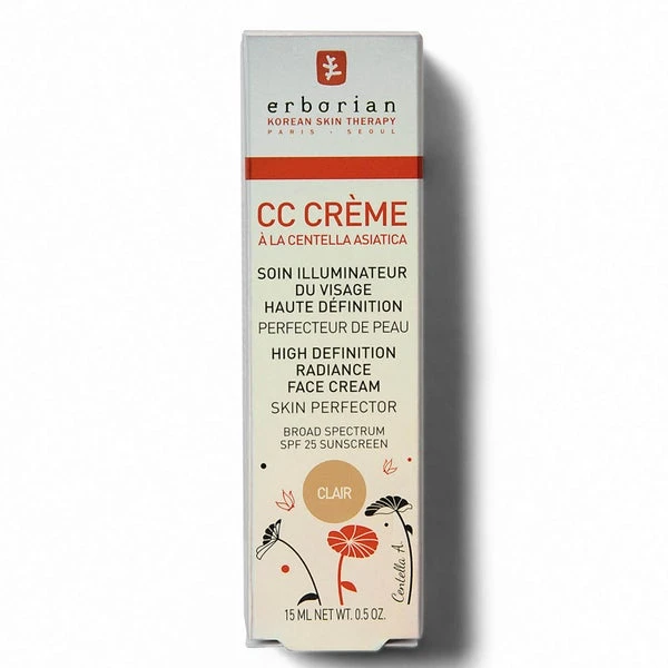 Erborian Travel Size CC Cream - Clair 0.5 Oz 2 Erborian Travel Size CC Cream - Clair 0.5 Oz - Image 2