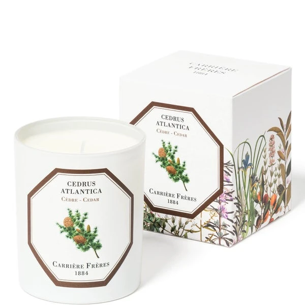 Carrière Frères Scented Candle Cedar - Cedrus Atlantica - 185 G 2 Carrière Frères Scented Candle Cedar - Cedrus Atlantica - 185 G - Image 2