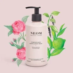 NEOM Complete Bliss Hand And Body Wash 300ml -Cheap Dewloria Store 12693962 1724824856458690