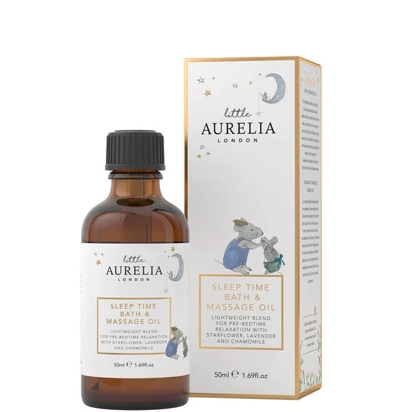 Little Aurelia London Sleep Time Bath And Massage Oil 50ml 2 Little Aurelia London Sleep Time Bath And Massage Oil 50ml - Image 2