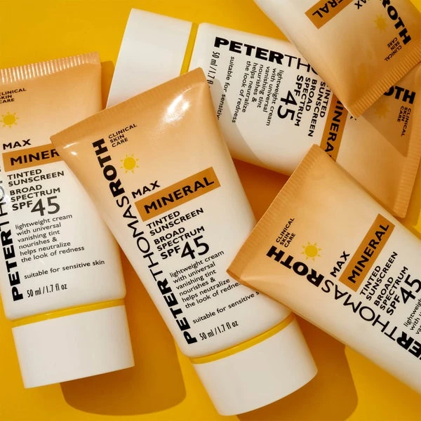 Peter Thomas Roth Max Mineral Tinted Sun Cream SPF45 1.7 Fl. Oz 4 Peter Thomas Roth Max Mineral Tinted Sun Cream SPF45 1.7 Fl. Oz - Image 4