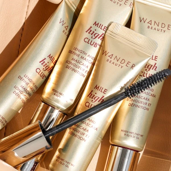 Wander Beauty Mile High Club Length And Define Mascara - Jet Black 9g 2 Wander Beauty Mile High Club Length And Define Mascara - Jet Black 9g - Image 2