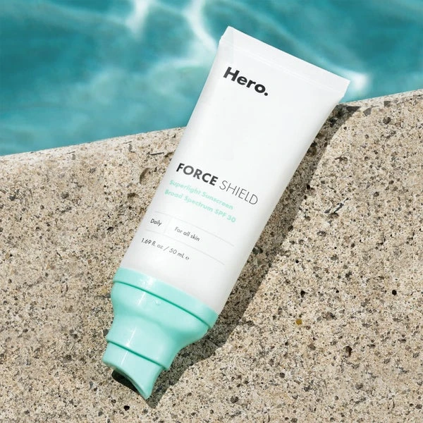 Hero Cosmetics Force Shield Superlight Sunscreen SPF30 50ml 2 Hero Cosmetics Force Shield Superlight Sunscreen SPF30 50ml - Image 2