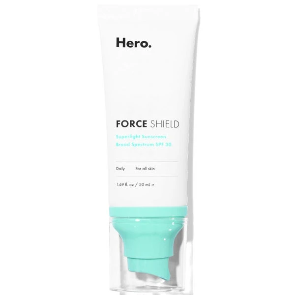 Hero Cosmetics Force Shield Superlight Sunscreen SPF30 50ml 1 Hero Cosmetics Force Shield Superlight Sunscreen SPF30 50ml