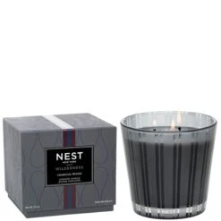 NEST New York Charcoal Woods 3-Wick Candle 630ml