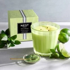 NEST New York Lime Zest And Matcha 3 Wick Candle 600g -Cheap Dewloria Store 14198698 1805017179197706