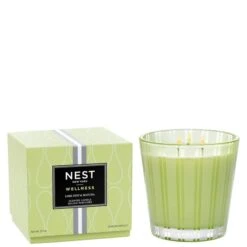 NEST New York Lime Zest And Matcha 3 Wick Candle 600g
